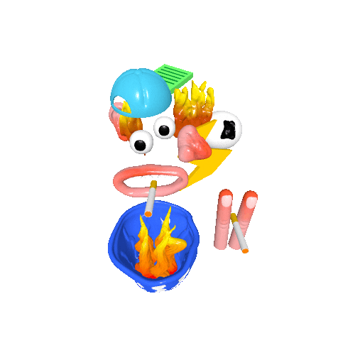 Fire Pot Rotating